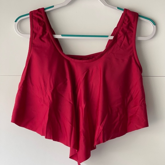 Womens One Piece Swimsuit Swimwear Bathing Suits Red SEXY Swimsuits, Sz XL-XXL - Picture 3 of 5